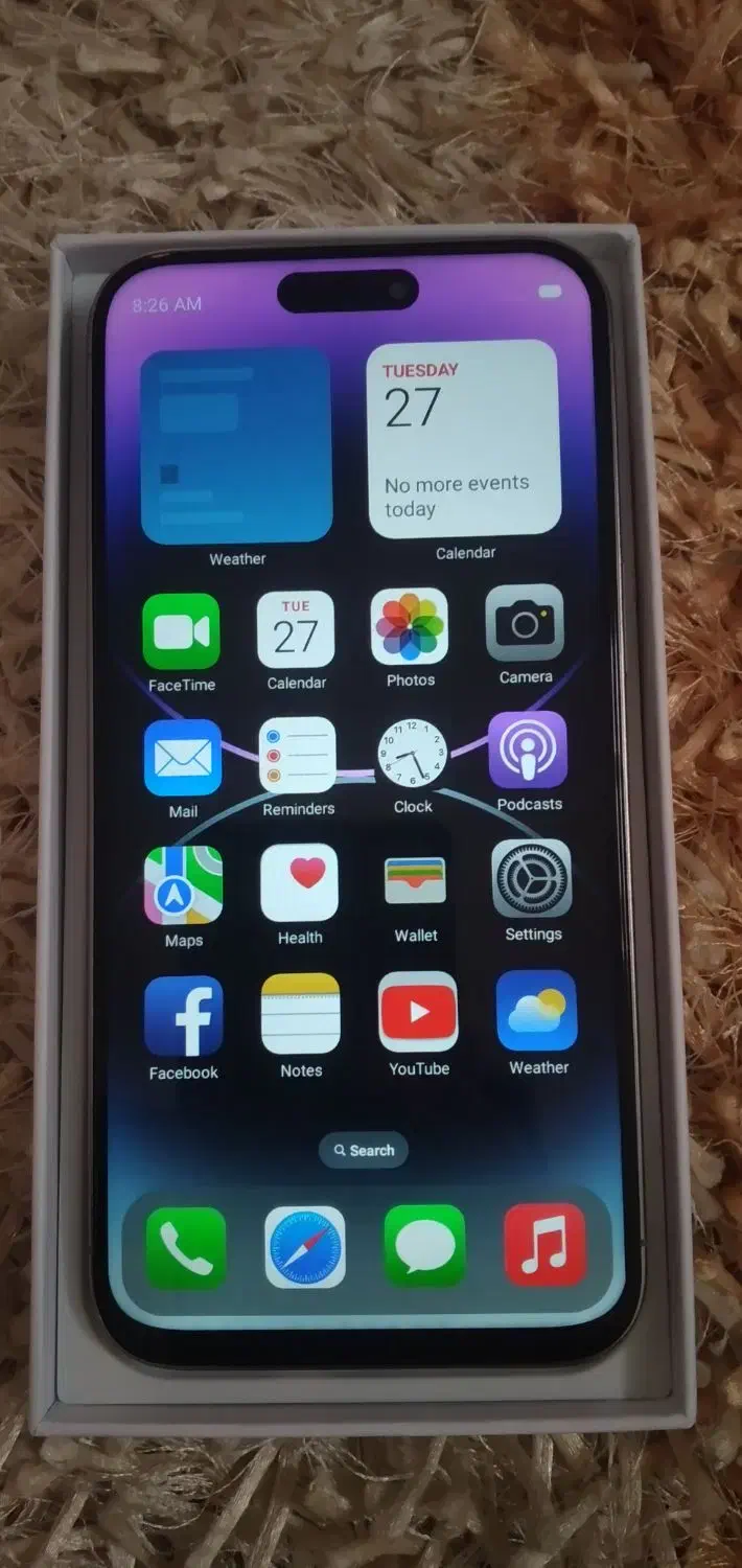 طرح آیفون ۱۵ پرومکس نو نو|موبایل|آفتاب, |دیوار