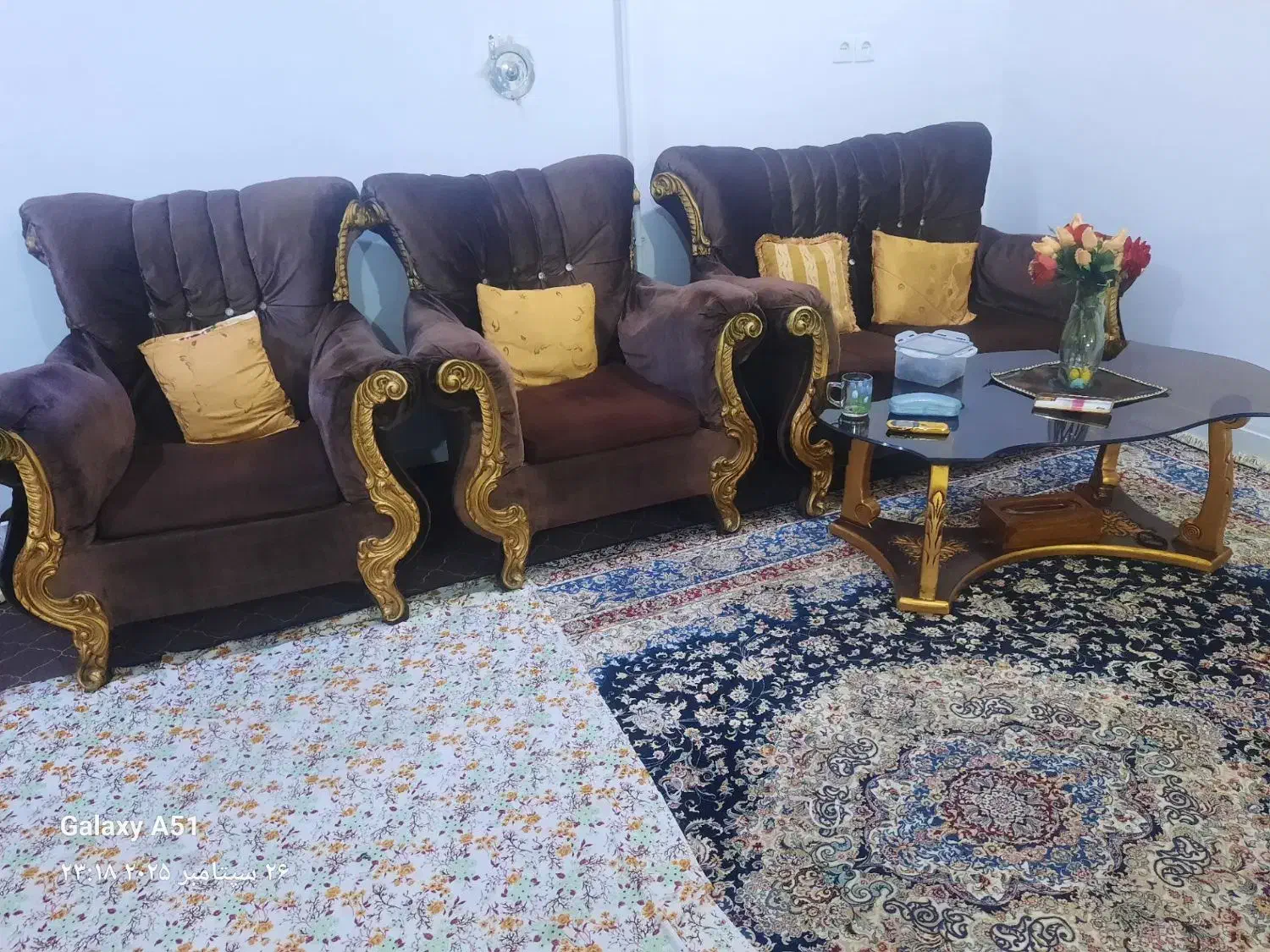 فروش میز ناهار خوری فرفورژه و مبلمان|میز و صندلی غذاخوری|اندیمشک, |دیوار