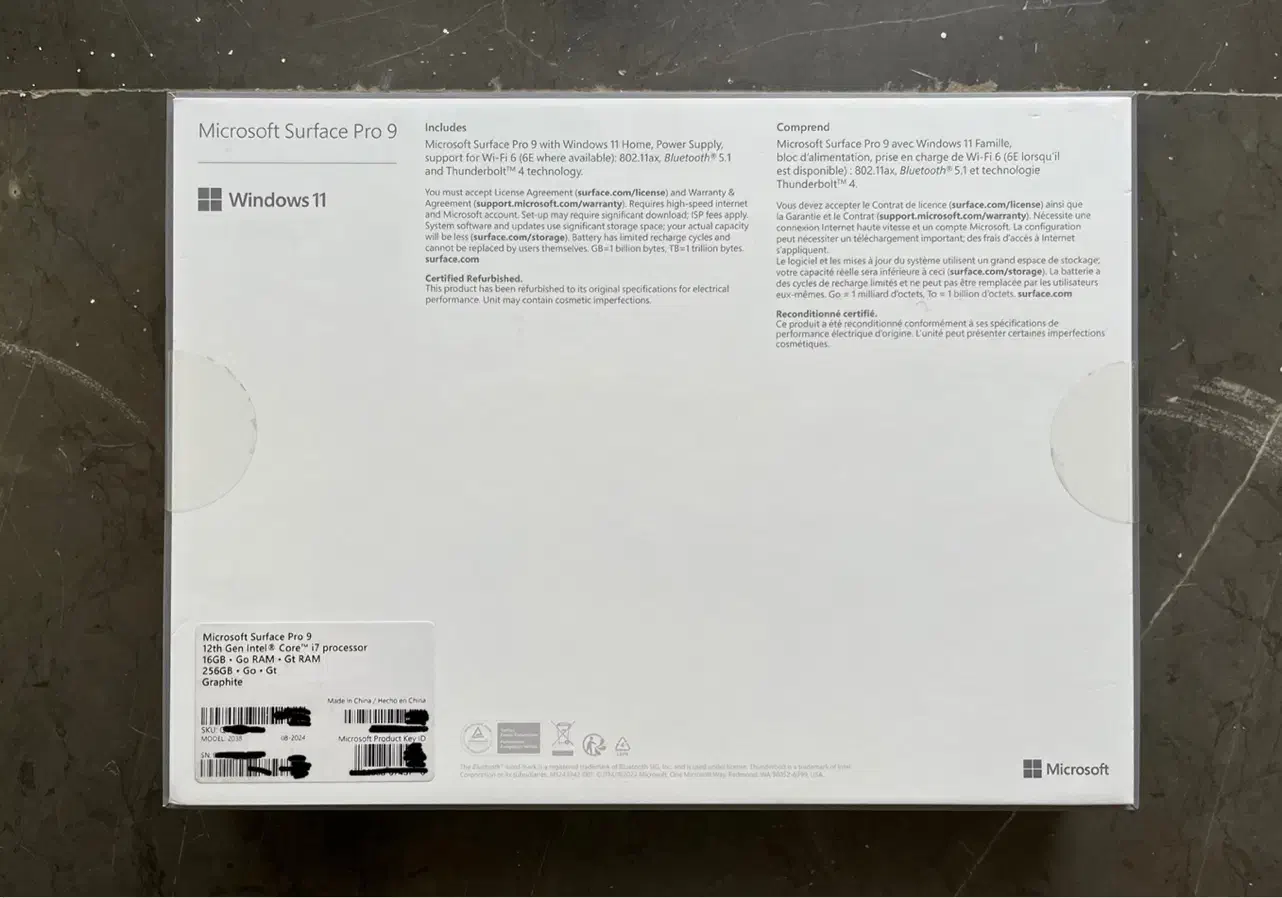 مایکروسافت سرفیس پرو ۹ با کیبورد و قلم|رایانه همراه|اهواز, شهرک نفت|دیوار