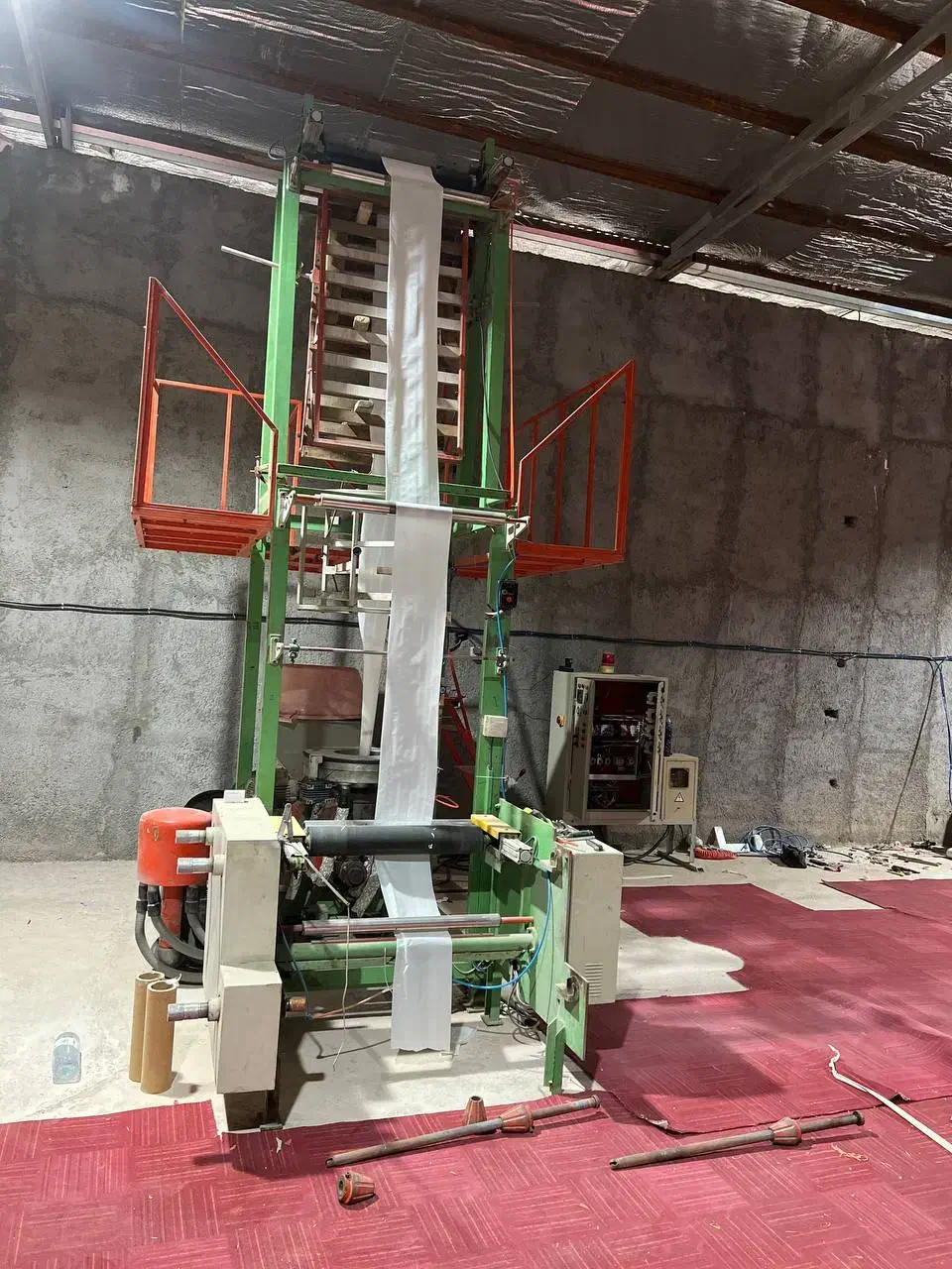 مجموعه تولید وچاپ نایلون|ماشینآلات صنعتی|تبریز, |دیوار