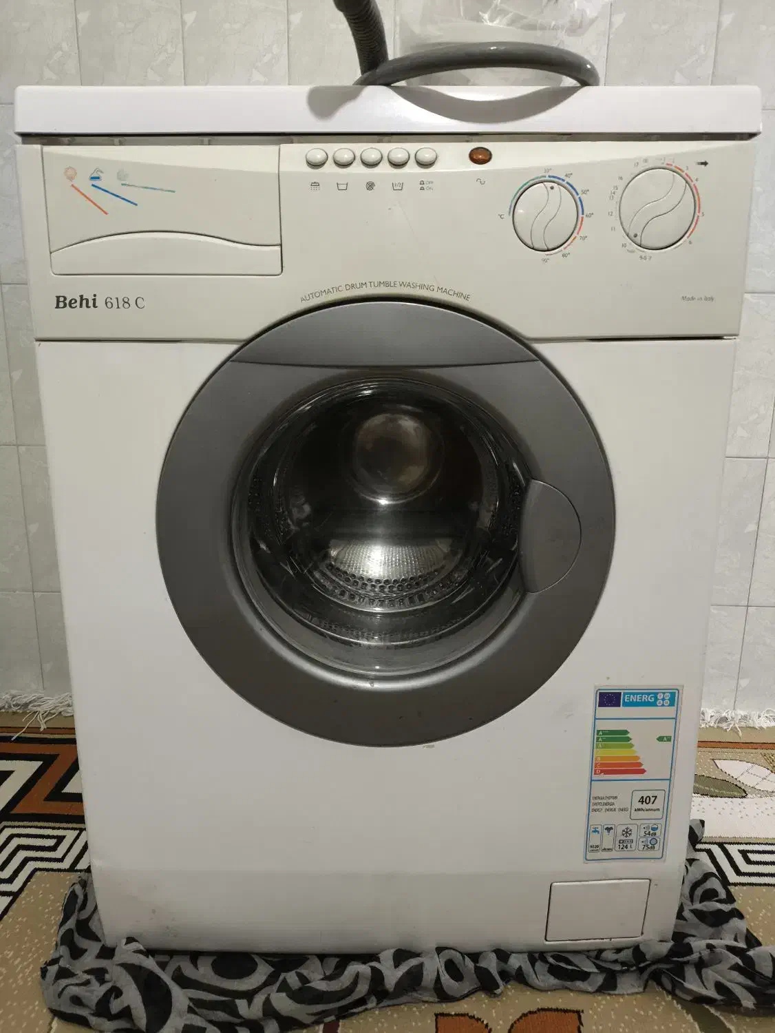 ماشین لباسشویی ایتالیایی behi|ماشین لباسشویی و خشک‌کن لباس|قوچان, |دیوار