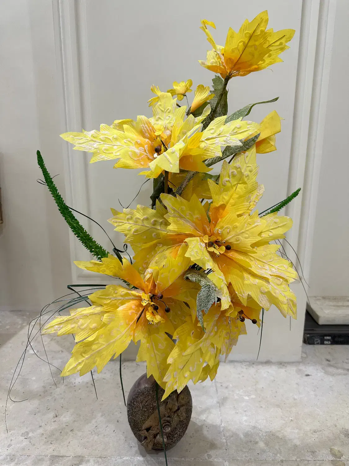 گل مصنوعی|گل مصنوعی|حمیدیا, |دیوار