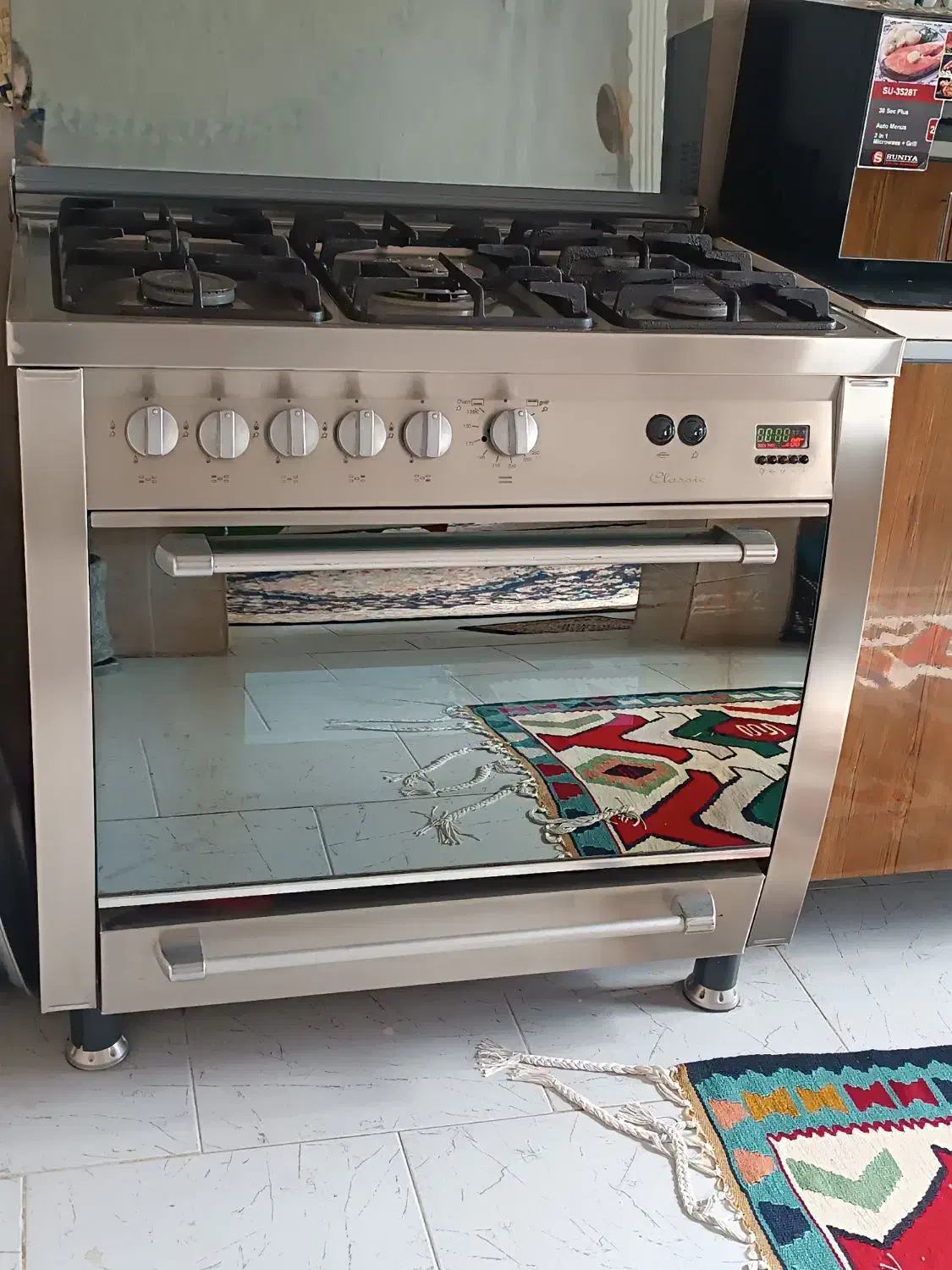 اجاق گاز فر دار|اجاق گاز و لوازم برقی پخت‌وپز|هشتگرد, هشتگرد قدیم|دیوار