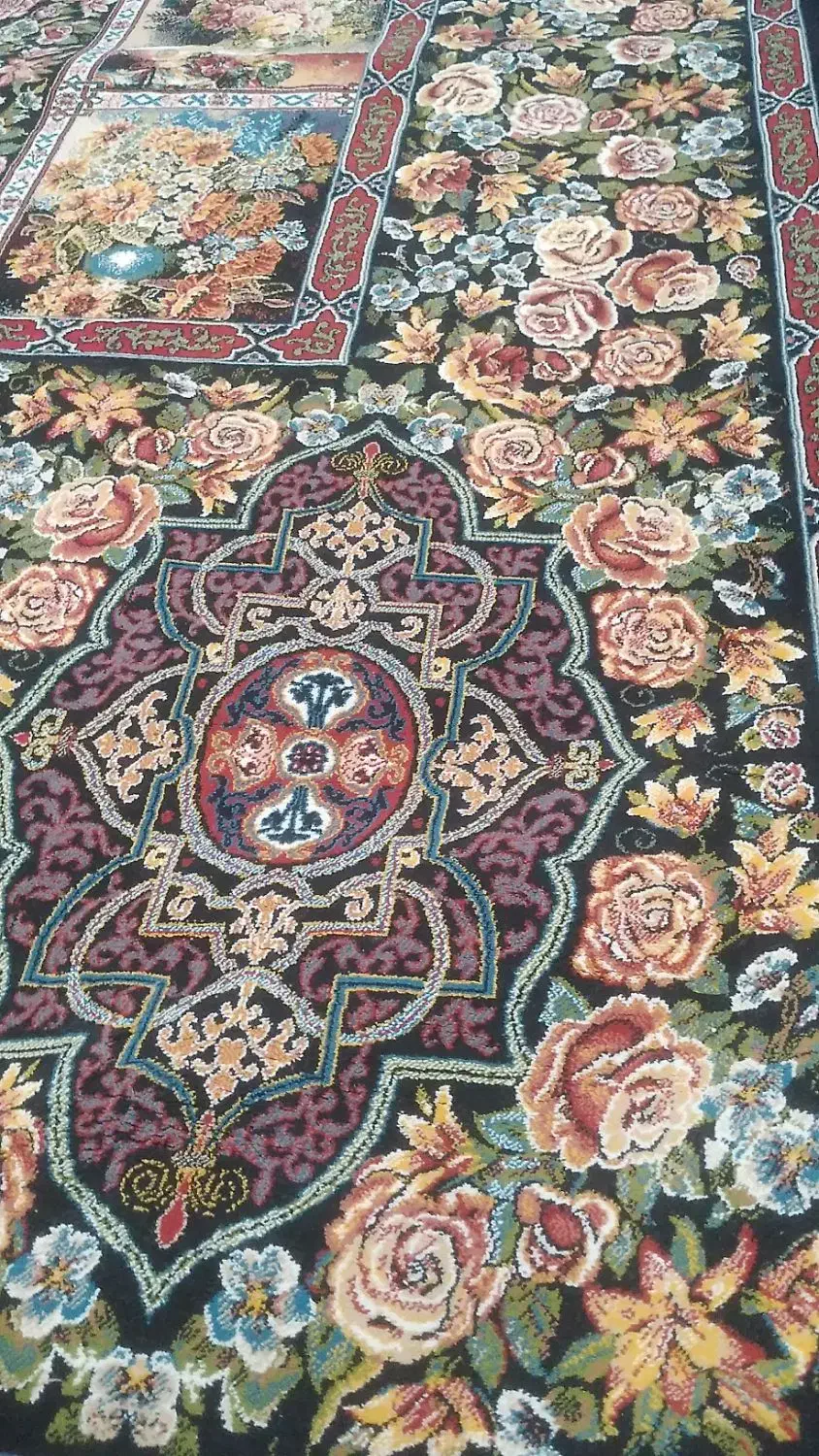 ۳تخته فرش ۹متری جفت هزارشانه تمام نج|فرش|رباطکریم, نصیرشهر|دیوار