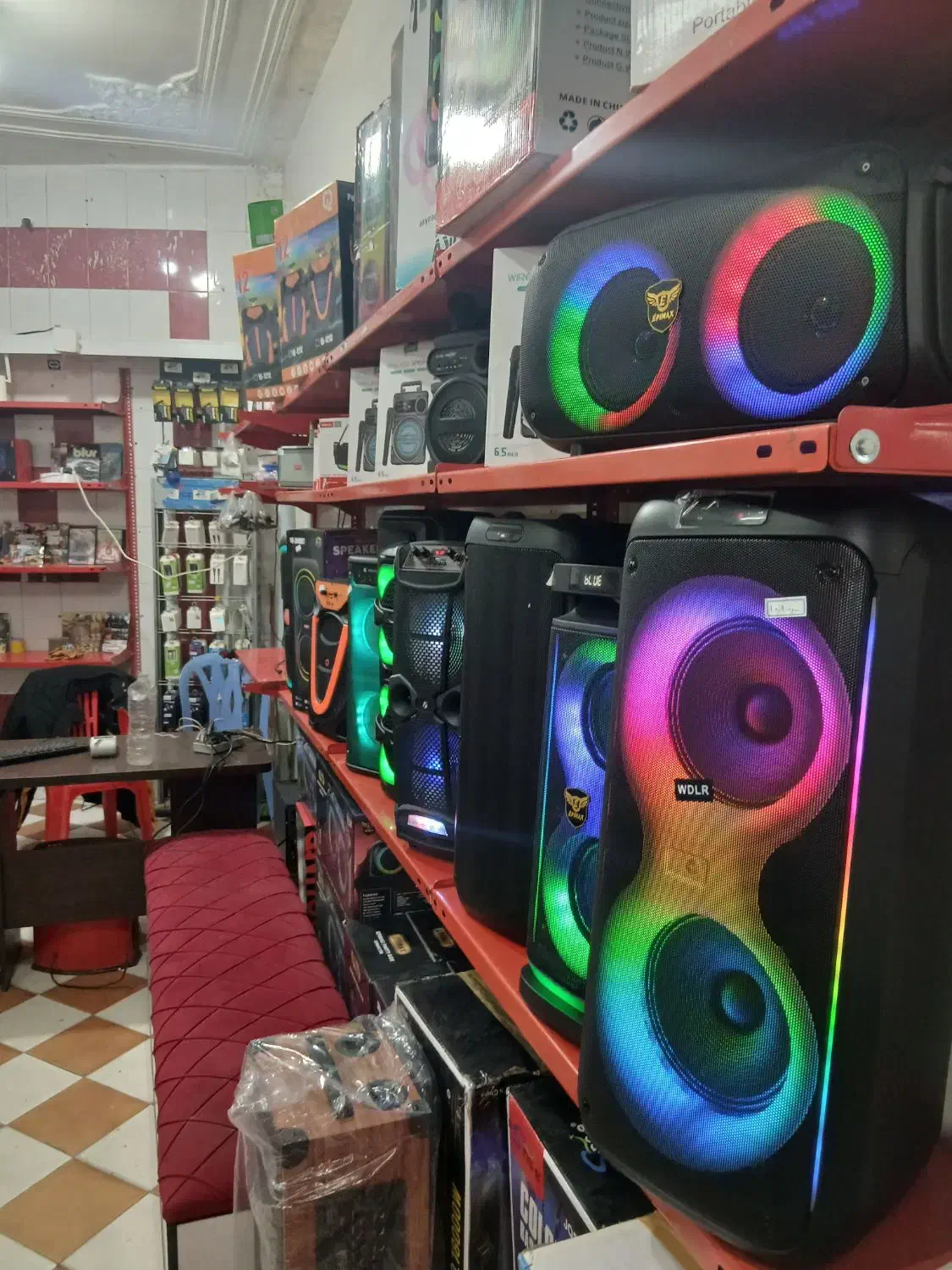 انواع اسپیکر شارجی درتنوع زیاد به صورت نقد واقساط|سیستم صوتی خانگی|اصفهان, زاجان|دیوار
