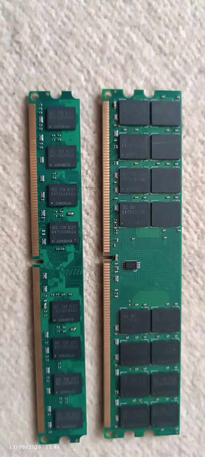 2 عدد رم DDR2|قطعات و لوازم جانبی رایانه|تبریز, |دیوار