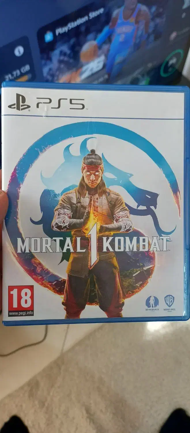 بازی پی اس ۵ mortal Kombat در حد نو|کنسول، بازی ویدئویی و آنلاین|هشتگرد, فاز ۷ مهستان|دیوار