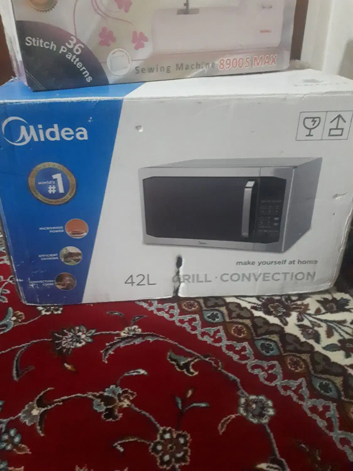 ماکروفر۴۲لیتری گریل اصلی|اجاق گاز و لوازم برقی پختوپز|الوند, |دیوار