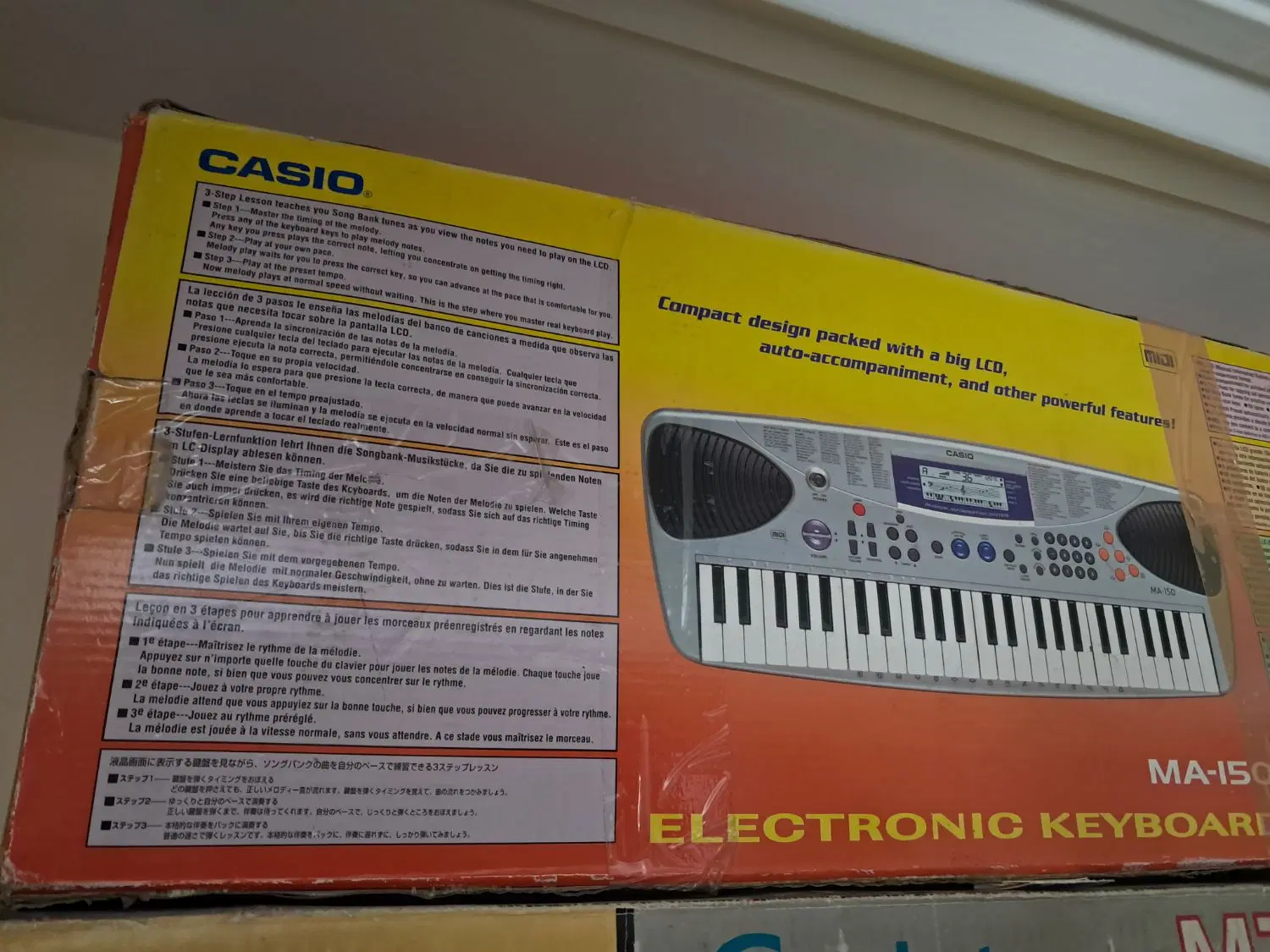 ارگ CASIO MA-150 کاسیو|پیانو، کیبورد، آکاردئون|شیراز, آزادگان|دیوار