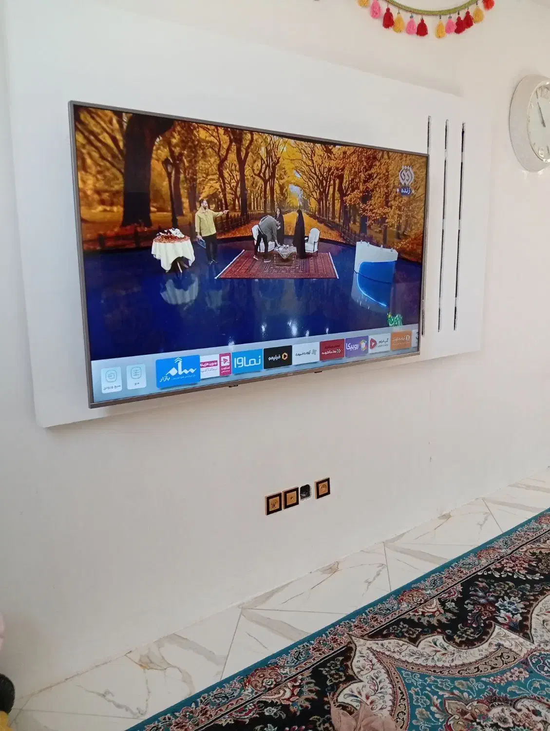 تلویزیون ۶۵اینچ هوشمند سام|تلویزیون و پروژکتور|خمینی‌شهر, |دیوار