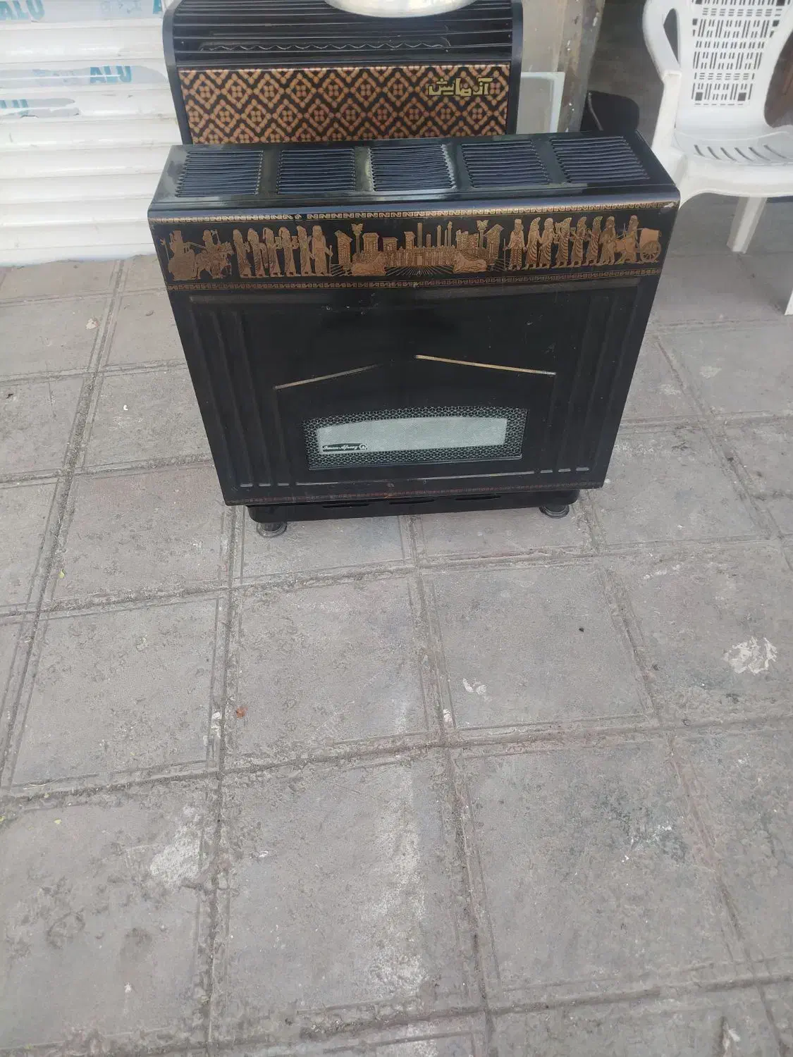 بخاری گازی|بخاری، هیتر، شومینه|کنگاور, |دیوار