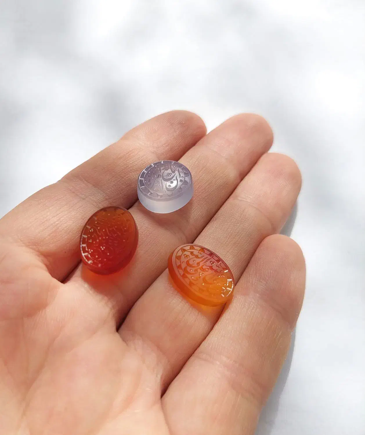 ۳ عدد عقیق یمن|جواهرات|ساری, |دیوار