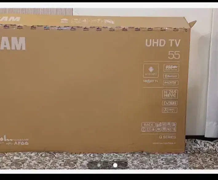 تلوزیون ال ای دی ۳۲ اینچ سام|تلویزیون و پروژکتور|دهلران, |دیوار