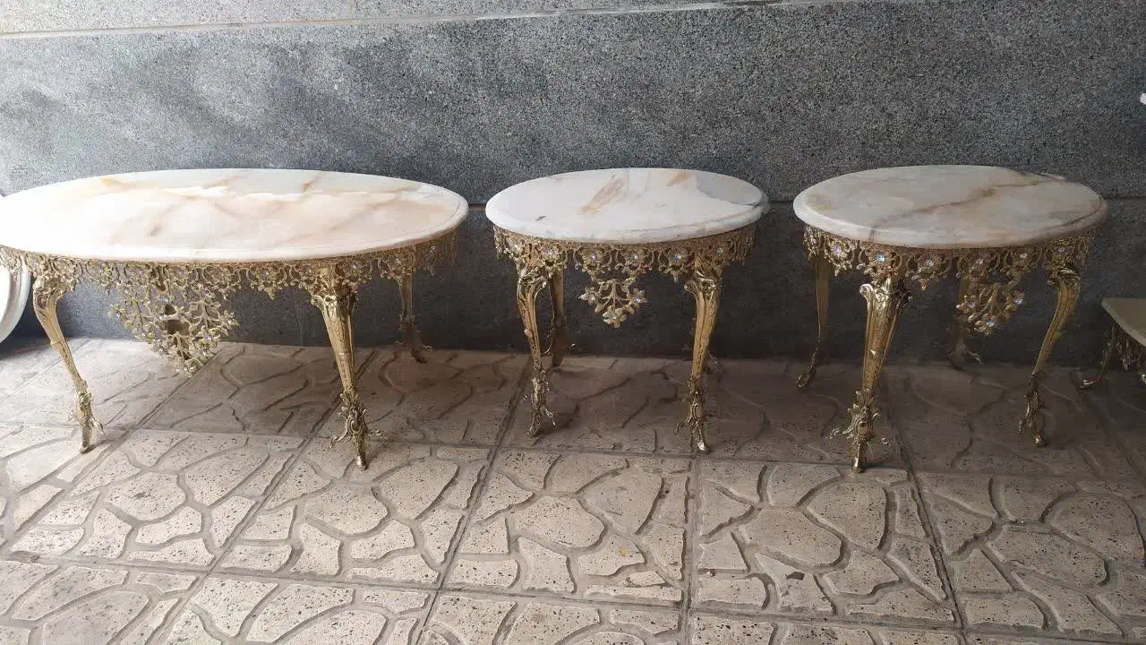 میز جلومبلی عسلی برنز|مبلمان خانگی و میز عسلی|تهران, والفجر (افسریه)|دیوار