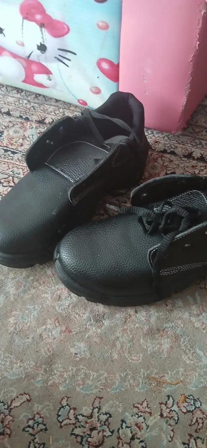 کفش ایمنی کار درجه یک|کیف، کفش، کمربند|پرند, فاز ۶|دیوار