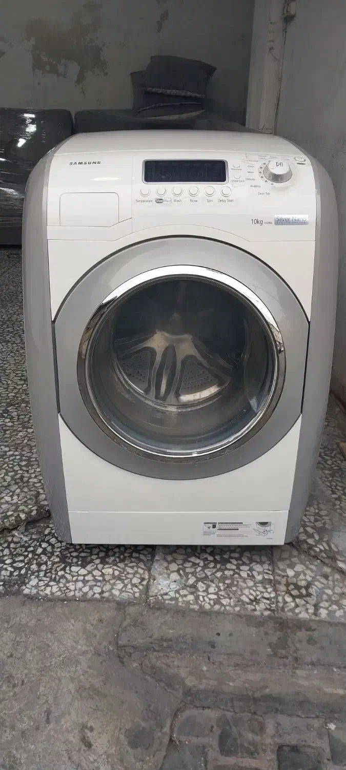 لباسشویی سامسونگ ۱۰ کیلویی|ماشین لباسشویی و خشککن لباس|رشت, سعدی (تختی)|دیوار