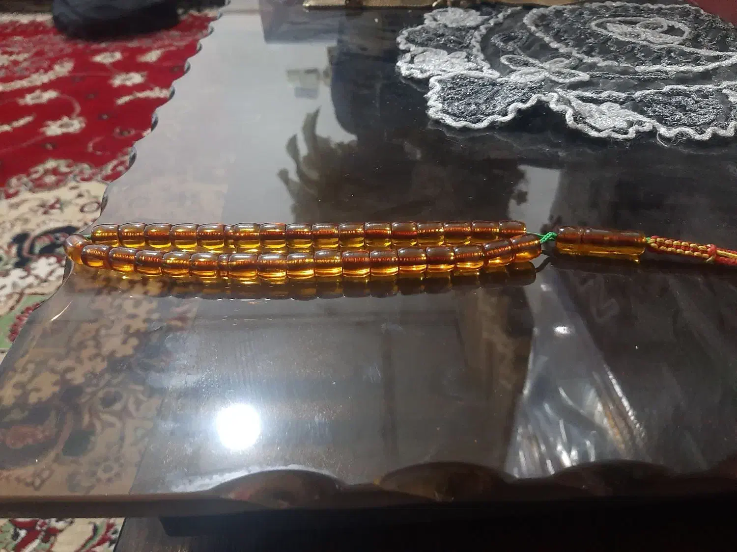 تسبیح سندلوس آلمان ۳۵ دانه دورسیمی|جواهرات|قم, نیروگاه|دیوار