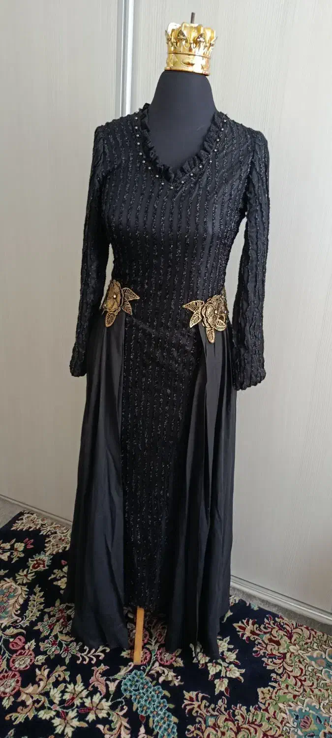 لباس شب کرپ شاین|لباس|الشتر, |دیوار