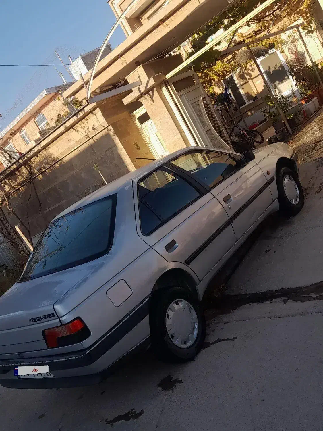 ۴۰۵ مدل ۸۸ سه لکه رنگ|خودرو سواری و وانت|سپیدان, |دیوار