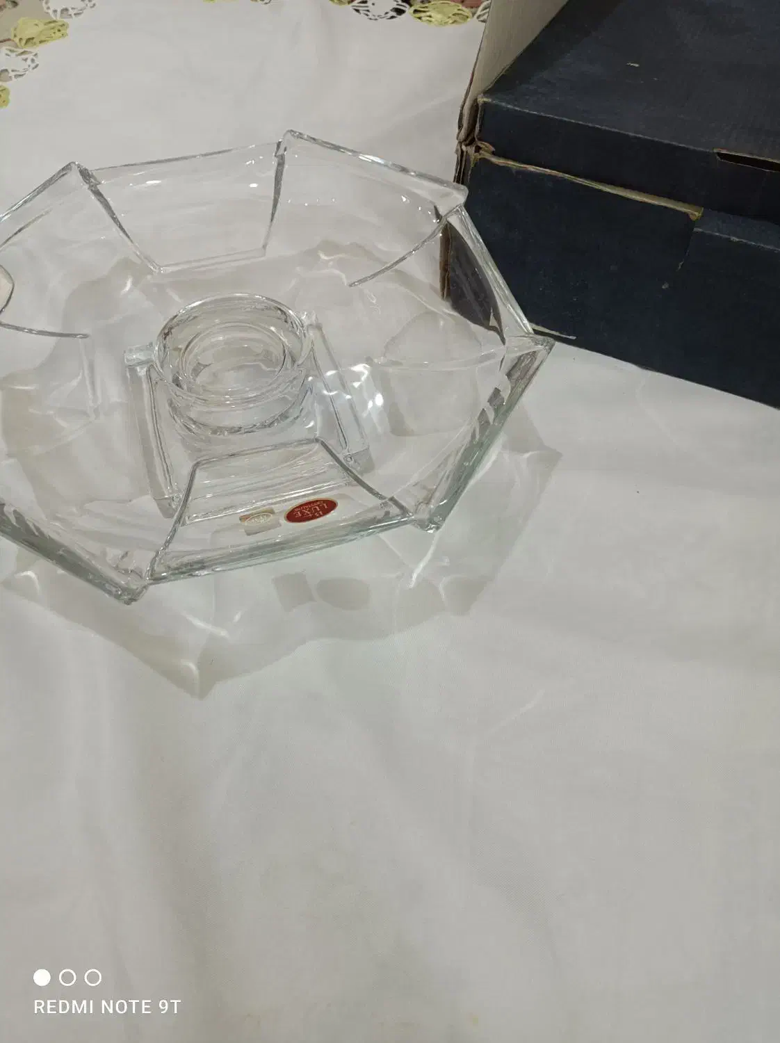 ضروف کریستال اصل.۲۴تیکه|ظروف سرو و پذیرایی|الوند, |دیوار