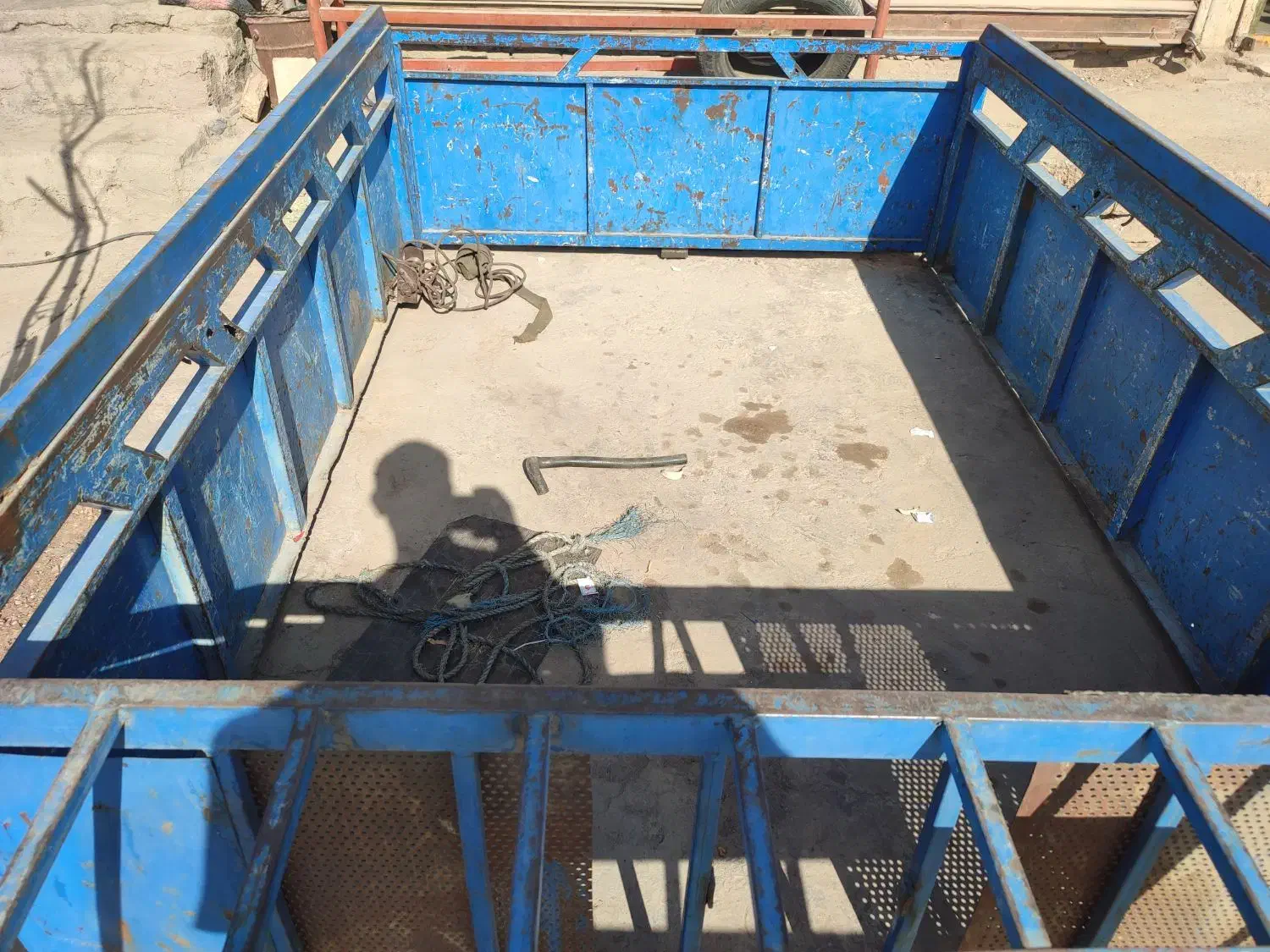 باربند نیسان و سپر عقب دست ساز با دیاق|قطعات یدکی و لوازم جانبی|خاوران, |دیوار