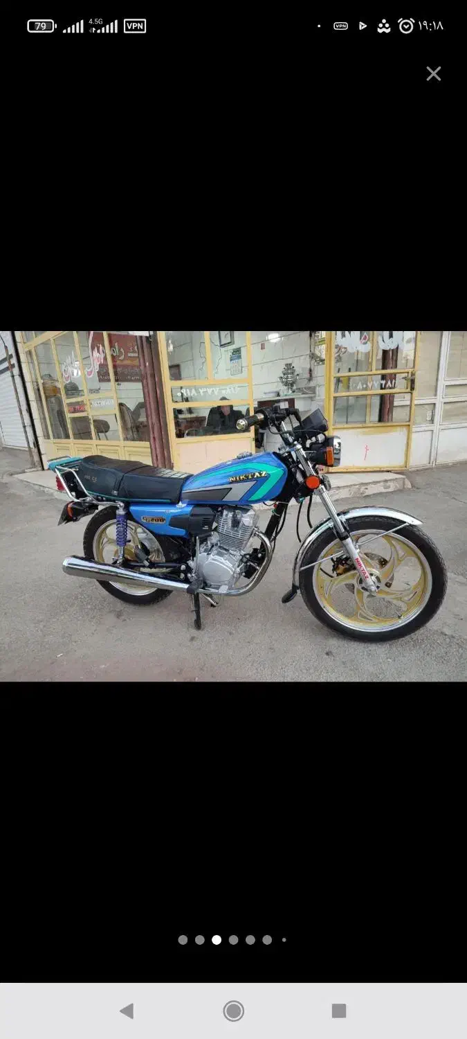 موتور نیکتاز ۲۰۰ ۱۴۰۲|موتورسیکلت|سنندج, |دیوار