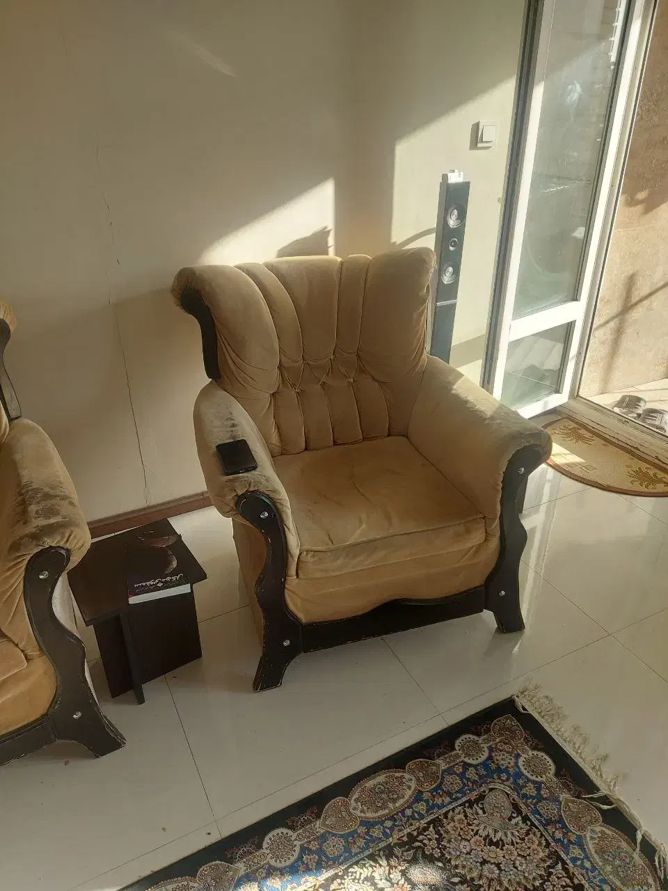 مبلمان  راحتی چوبی ۷ نفره|مبلمان خانگی و میز عسلی|تهران, گرگان|دیوار