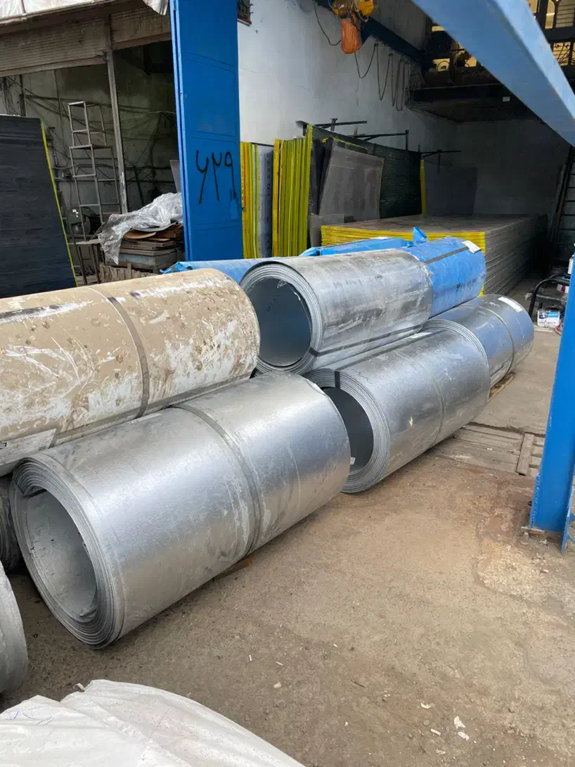 فروش ویژه ورق گالوانیزه و گالوالوم قیمت مناسب|مصالح و تجهیزات ساختمان|ری, بازار آهن|دیوار