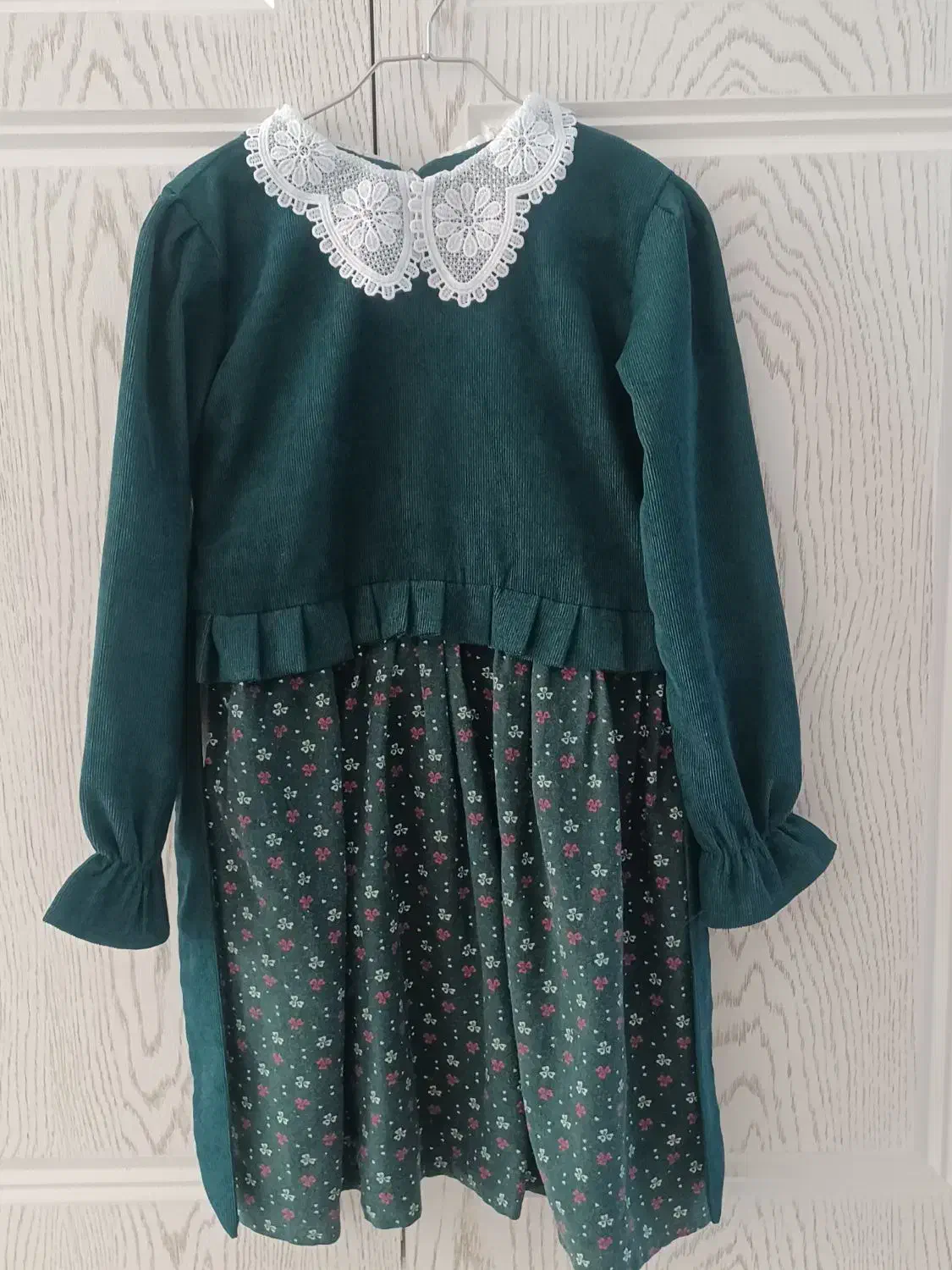 لباس یلدای بچگانه رنگ سبز|لباس|قوچان, |دیوار