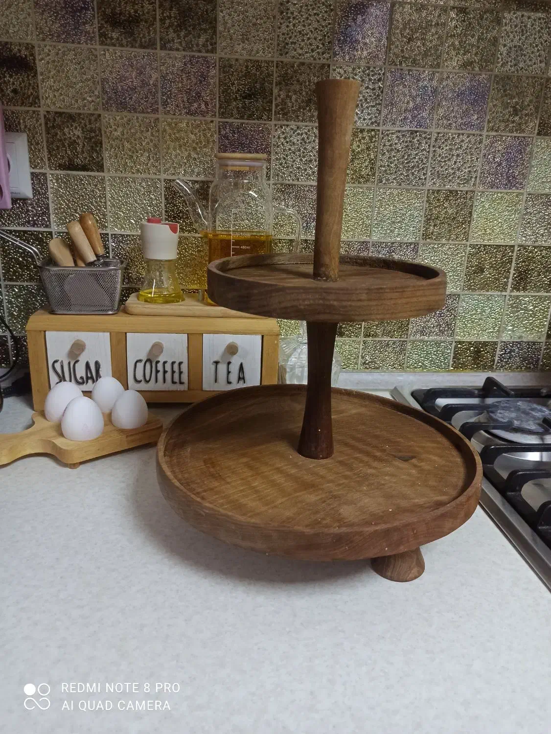 ظرف چوبی|ظروف سرو و پذیرایی|قم, اسمعیل آباد|دیوار