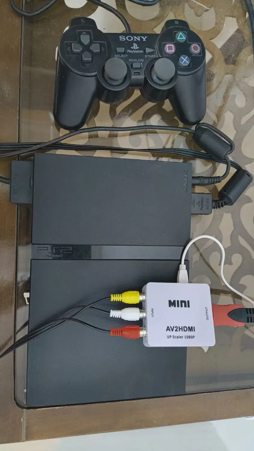 ps2 فلش خور با تبدیل hdmi و فول بازی|کنسول، بازی ویدئویی و آنلاین|ریز, |دیوار