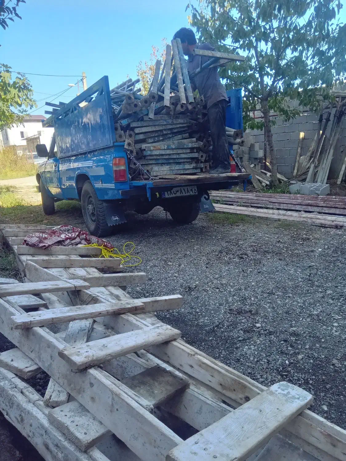 حمل بار نیسان اسبابکشی، اثاثیه منزل و... باکارگر|خدمات حمل و نقل|تالش, هشتپر|دیوار