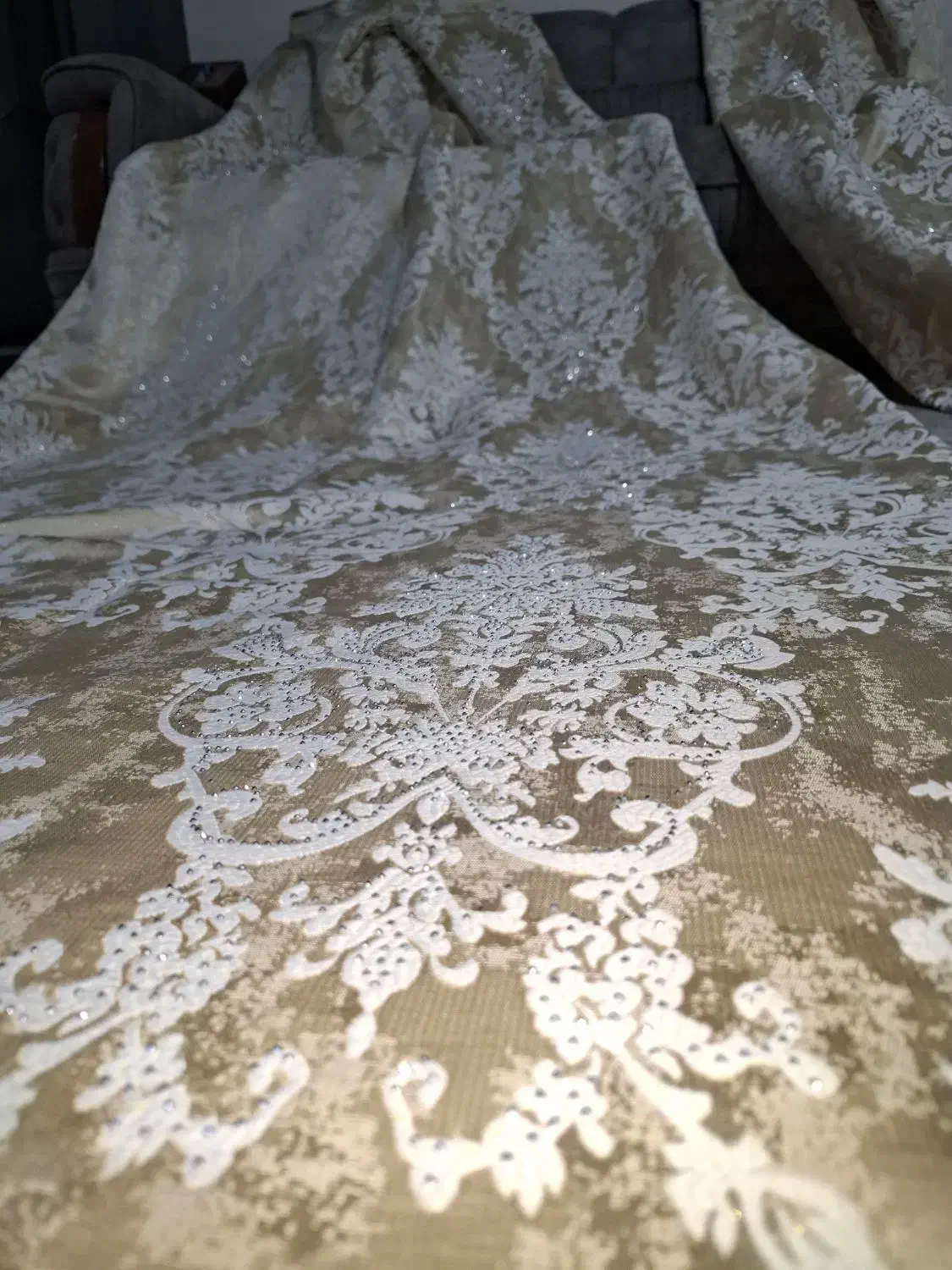 والان پرده|پرده، رانر، رومیزی|کرج, باغستان|دیوار