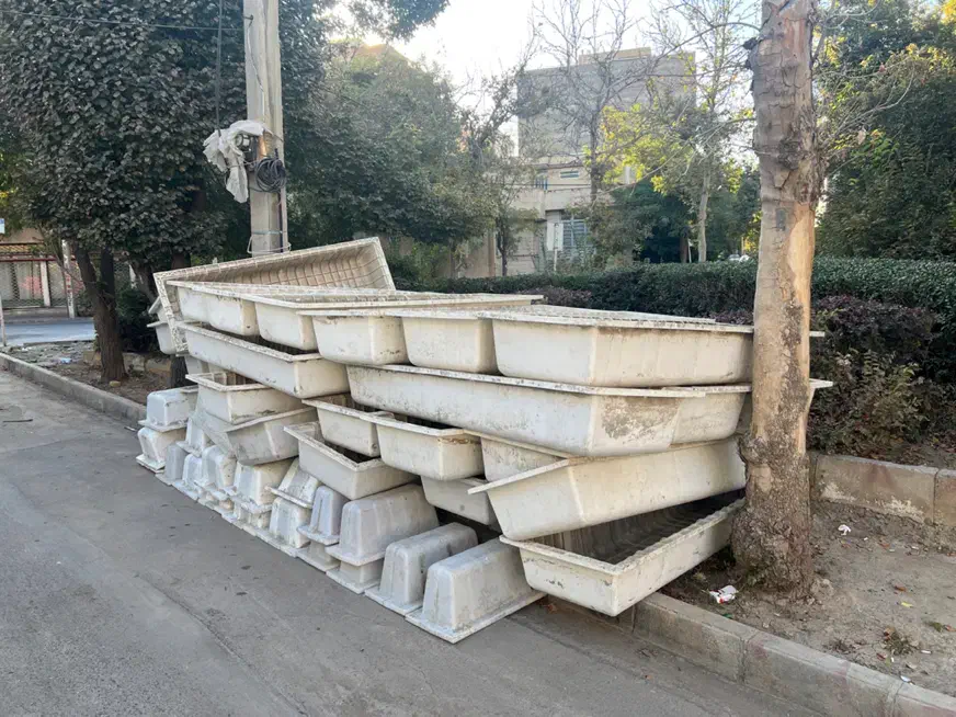 تامین انواع قالب وافل دست دوم و نو|مصالح و تجهیزات ساختمان|کرج, آتشگاه|دیوار