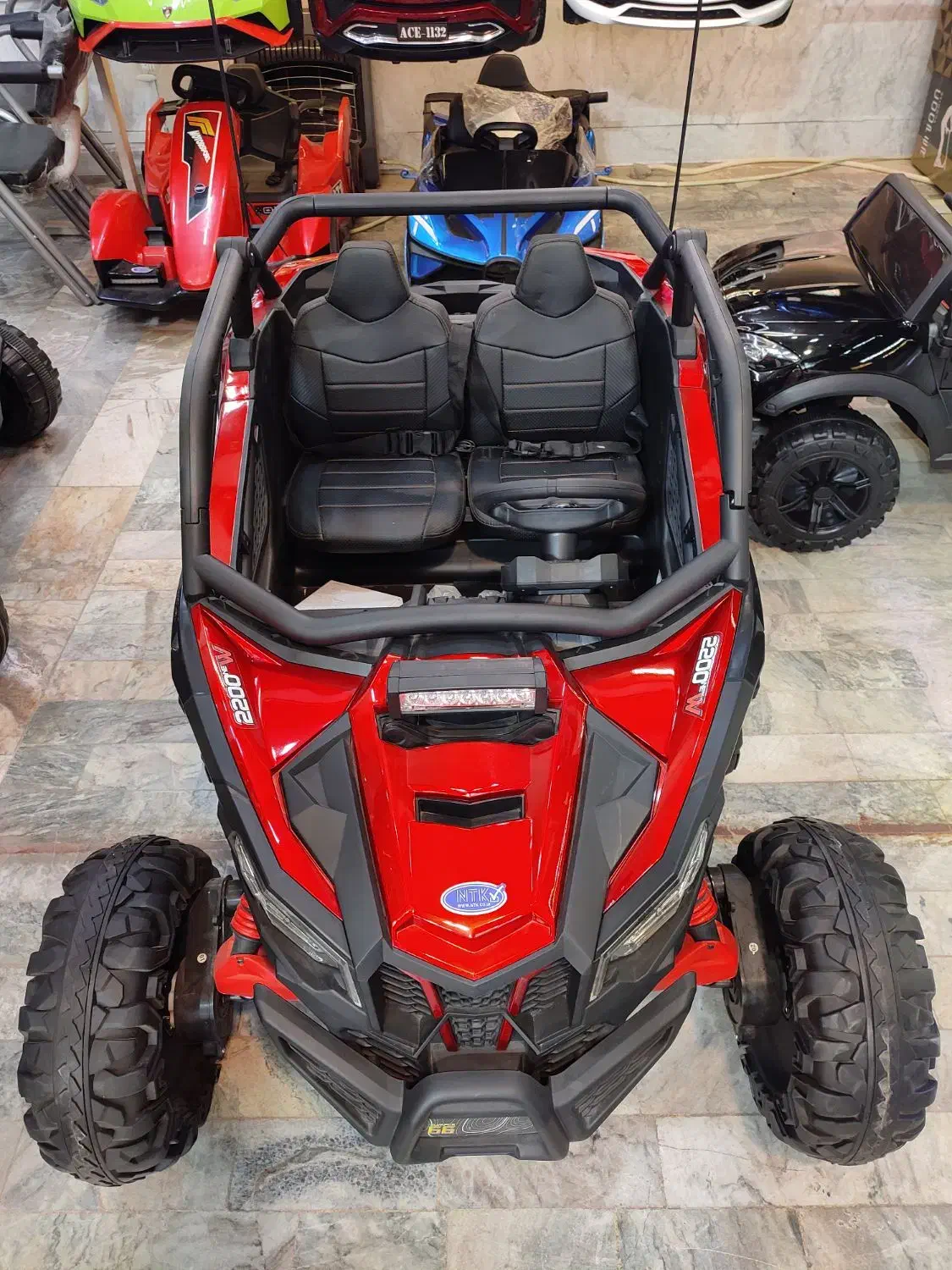 ماشین شارژی دو نفره واقعی|اسباب‌بازی بچه|قم, وادی السلام|دیوار