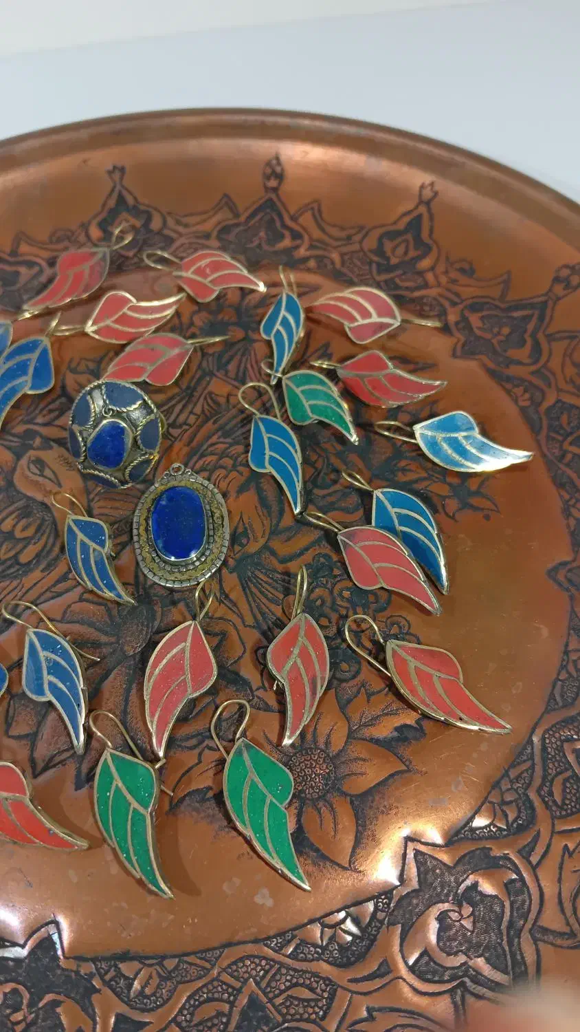 مجموع گوشواره انگشتر|کلکسیون اشیاء عتیقه|قم, شهدا|دیوار