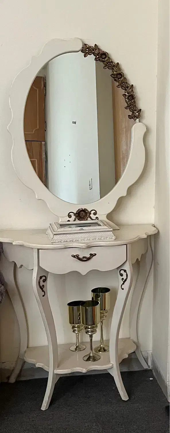 آیینه شمعدان|بوفه، ویترین، کنسول|زاهدان, |دیوار