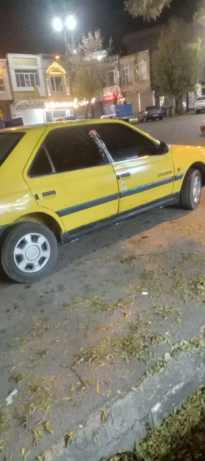 تاکسی پژو بیرون شهری مدل۸۶|خودرو سواری و وانت|چالدران, |دیوار