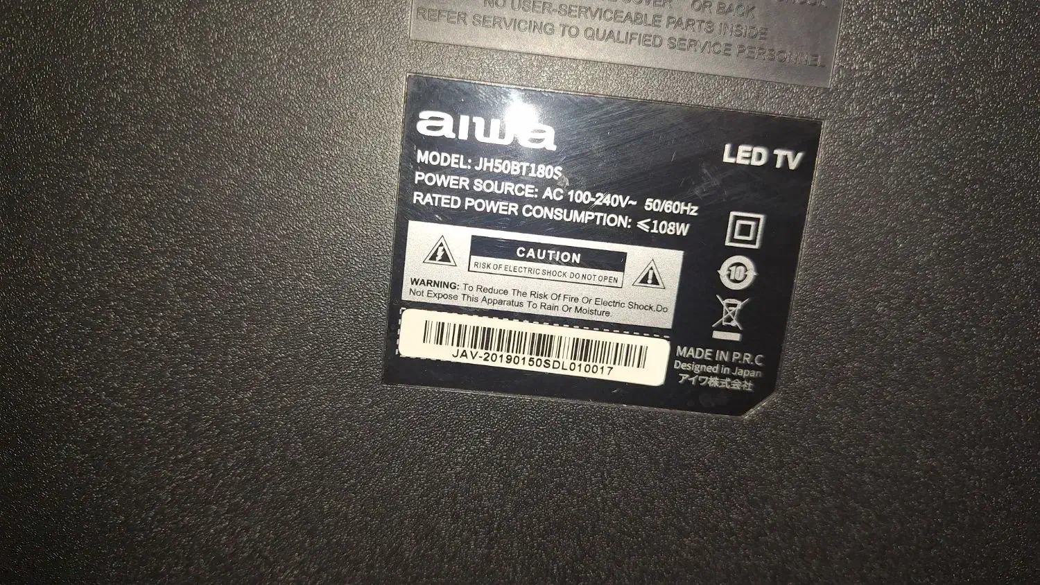 عدد ال ای دی ۵۰ اینچ|تلویزیون و پروژکتور|شیراز, شیخ علی چوپان|دیوار