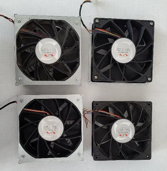۴ عدد فن خنک کننده ماینر|قطعات و لوازم جانبی رایانه|ارومیه, |دیوار