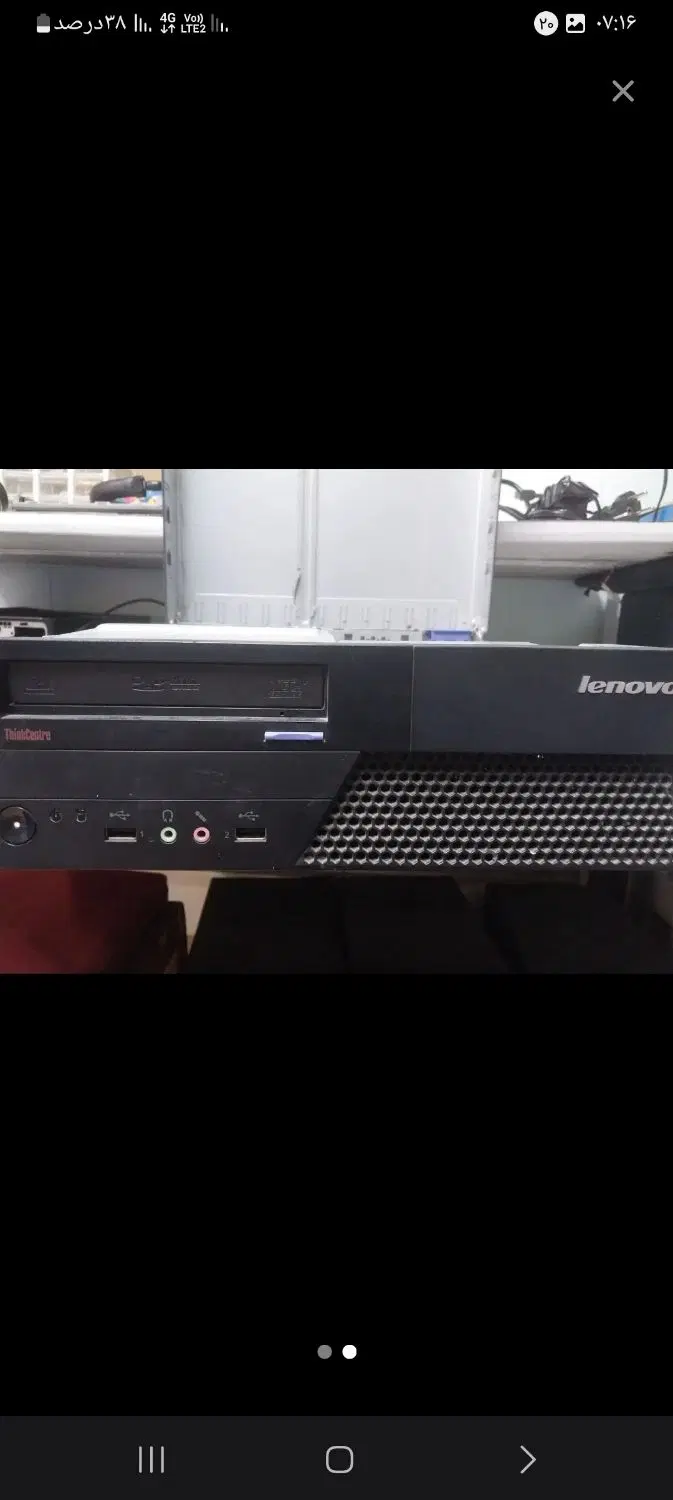 مینی کیس lenovo|رایانه رومیزی|آزادشهر, |دیوار