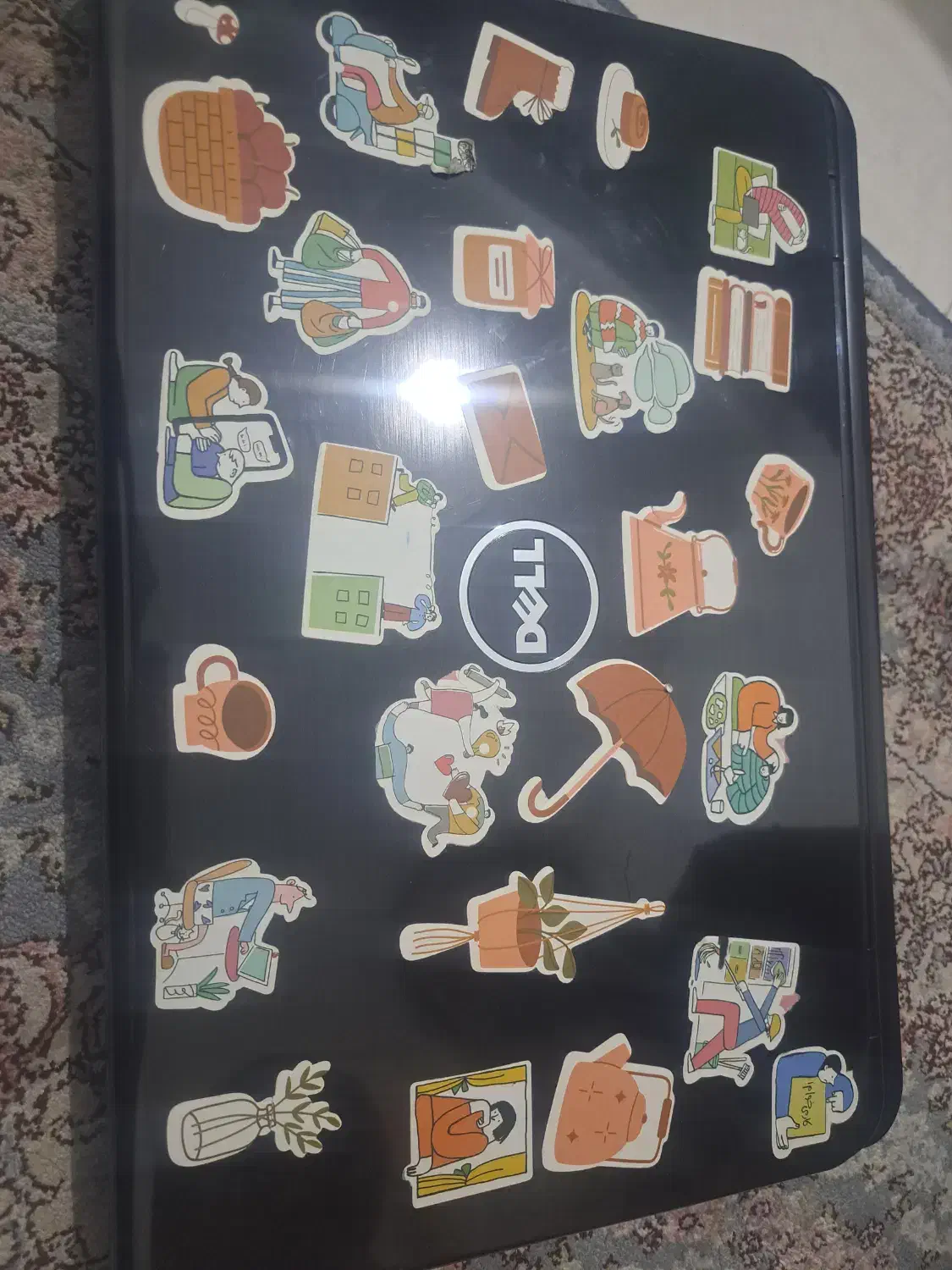 لپ تاپ دل  inspiron|رایانه همراه|ساوه, |دیوار