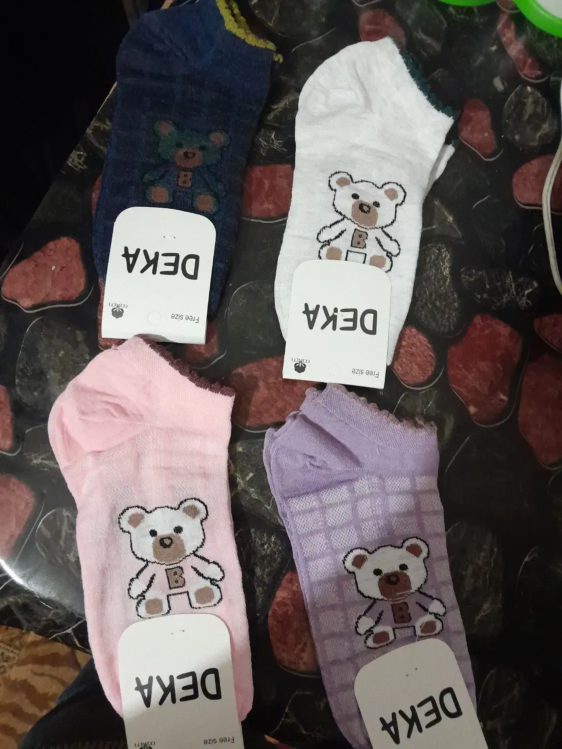 جوراب زنانه فانتزی ۳۵تومان|لباس|شهرکرد, |دیوار