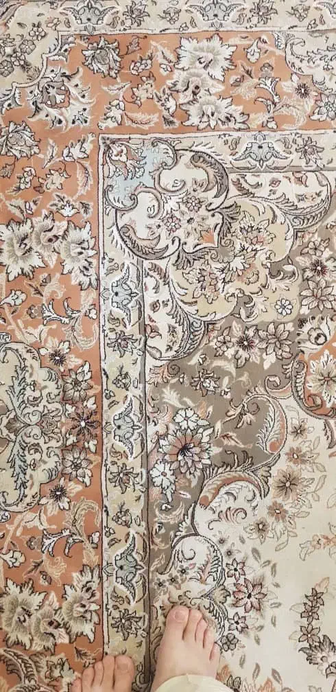 فرش ماشینی زمرد مشهد ۱۲ متری|فرش|میانه, |دیوار