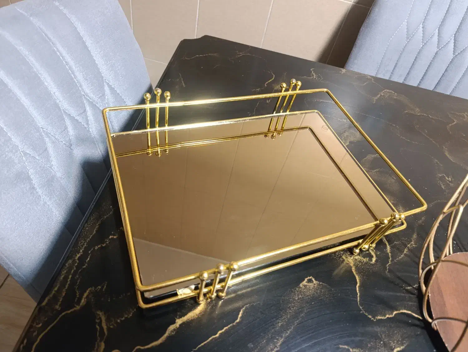 سینی شیرینی خوری ا میوه خوری|ظروف سرو و پذیرایی|شیراز, محراب|دیوار