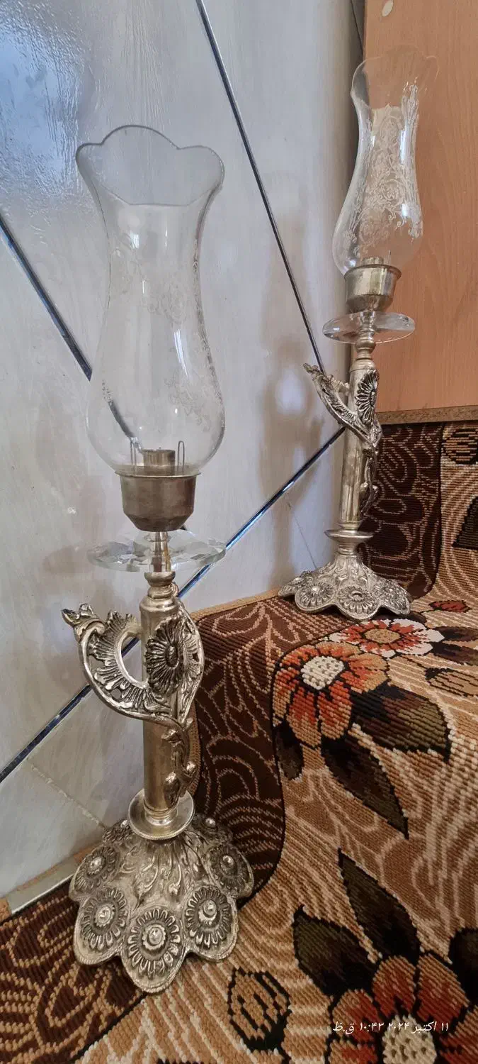 اینه شمعدون|آینه|لنجان, |دیوار