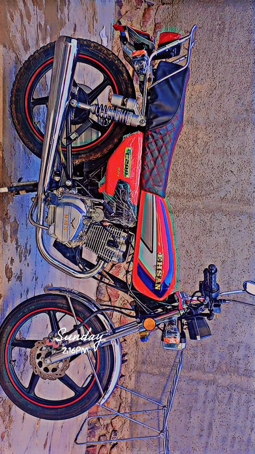 موتور احسان 200CC|موتورسیکلت|سجاس رود, |دیوار