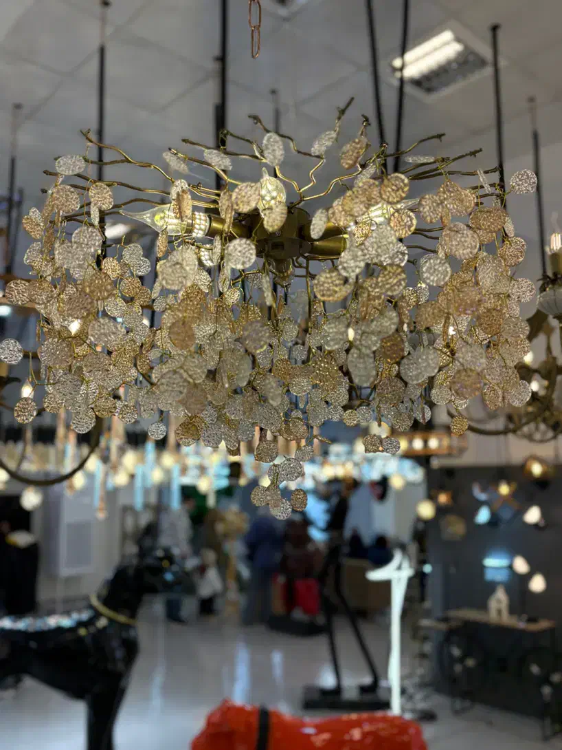 لوستر درختی|لوستر و چراغ آویز|قیامدشت - خاورشهر, |دیوار