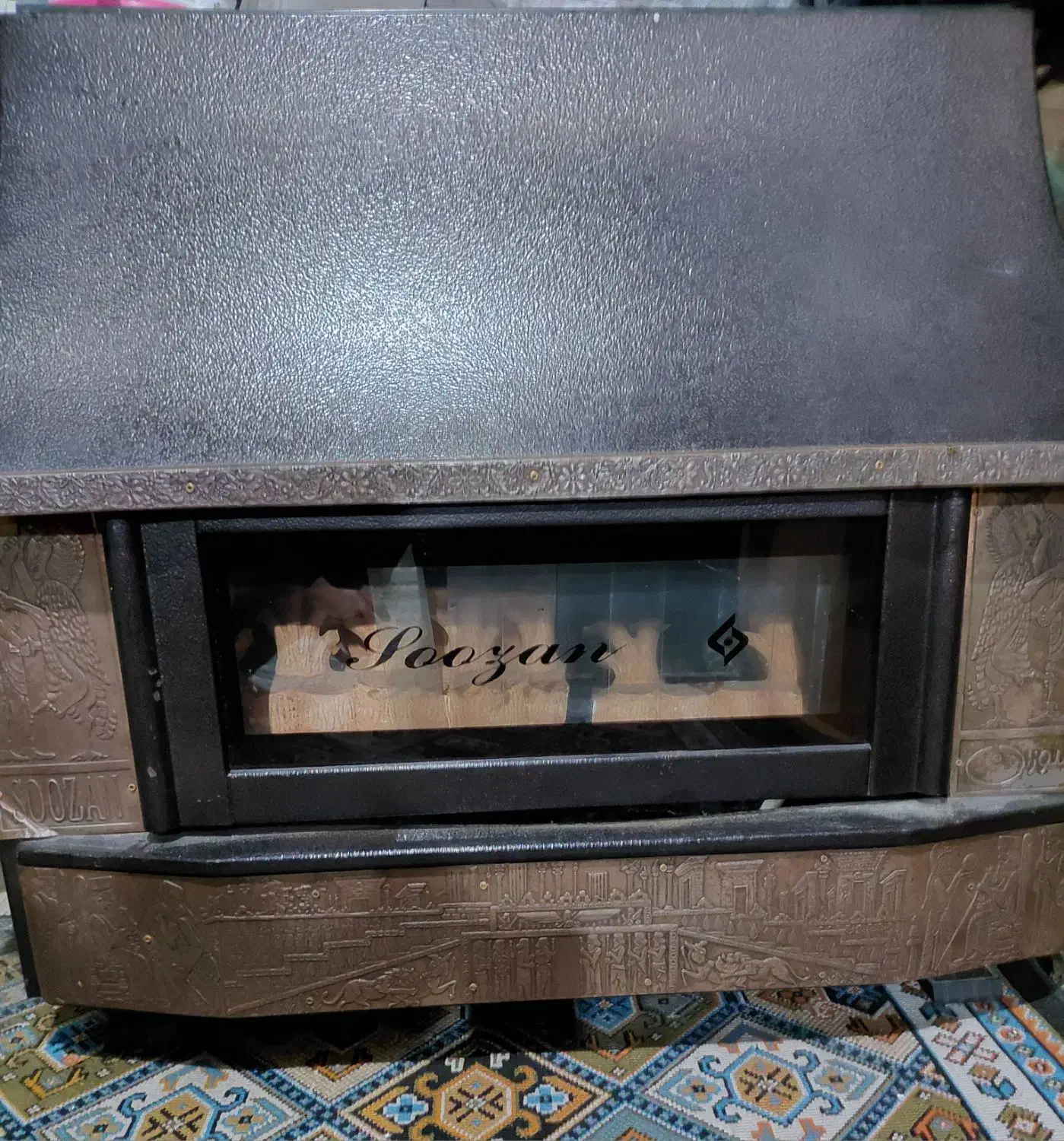 بخاری کاملا سالم|بخاری، هیتر، شومینه|رشت, دروازه لاکان|دیوار