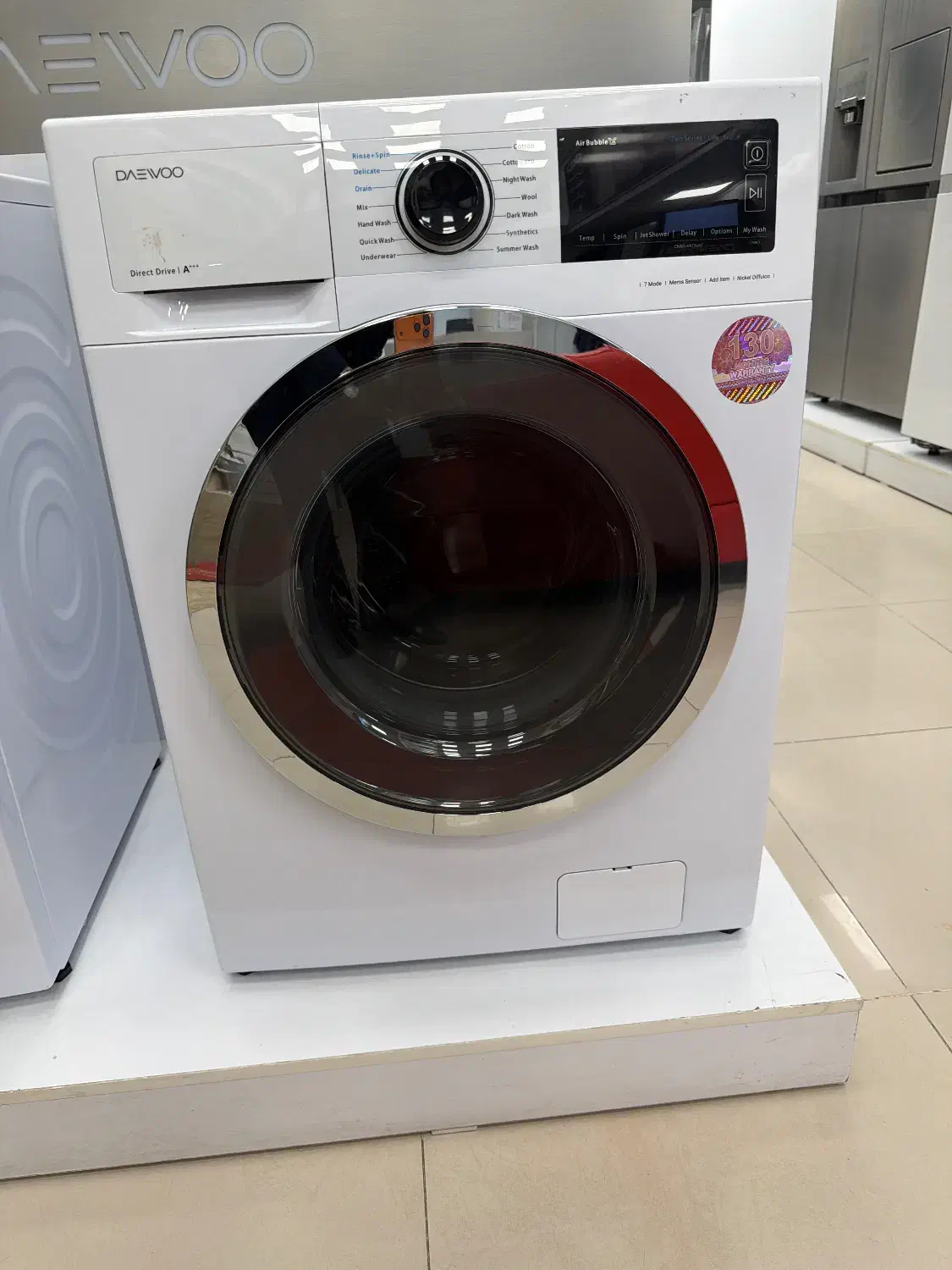 لباسشویی دوو لایف (هانبوک) 8 کیلویی سفید LM-860WS|ماشین لباسشویی و خشککن لباس|کرمانشاه, |دیوار